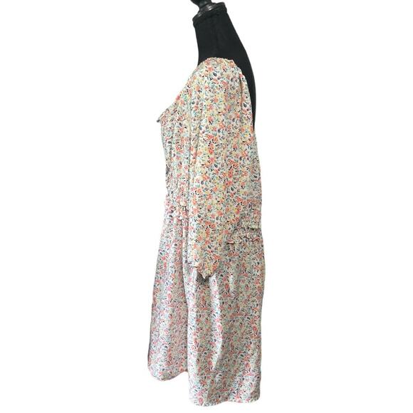 As U Wish Floral Squareneck babydoll dress - Picture 2 of 5